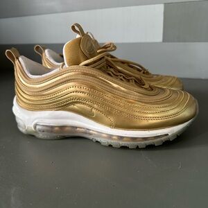 Nike Air Max 97 Metallic Gold Women’s Size 7